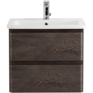 Тумба под раковину BelBagno 60 ALBANO-CER-600-2C-SO-RNG подвесная Robere Nature Grigio