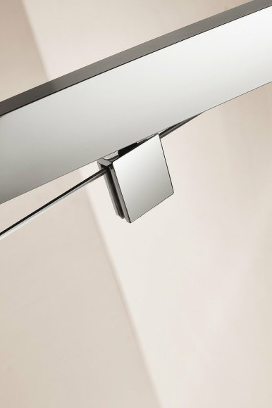 Душевая дверь Cezares Eco 90 ECO-O-BA-1-90-P-Cr профиль Хром стекло рифленое