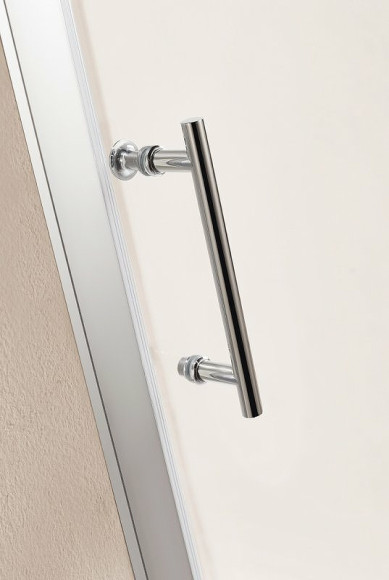 Душевая дверь Cezares Eco 90 ECO-O-BA-1-90-P-Cr профиль Хром стекло рифленое