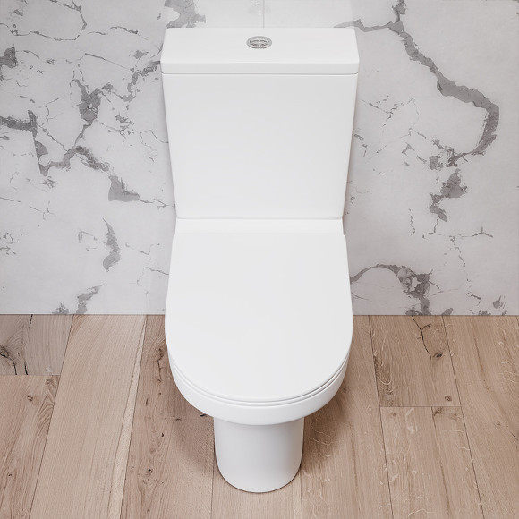 Унитаз компакт Damixa Skyline DX35C8600SC с бачком и сиденьем Микролифт