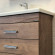 Тумба с раковиной Comforty Никосия 70H 00-00008854 Дуб темный
