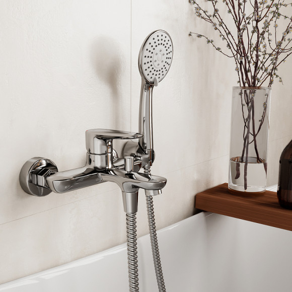 Смеситель для ванны WasserKRAFT Vils 5601 Хром