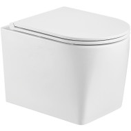 Унитаз WeltWasser Nesenbach 004 GL-WT 10000008265 подвесной Белый глянец с сиденьем Микролифт