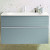 Тумба с раковиной Burgbad Fiumo 120 SFXN122F3957FOT55G0223C0001*1 подвесная Eisblau Softmatt