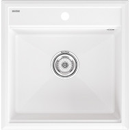 Кухонная мойка Paulmark Stepia 50 PM115051-WH Белая Кухонная мойка Paulmark Stepia 50 PM115051-WH Белая