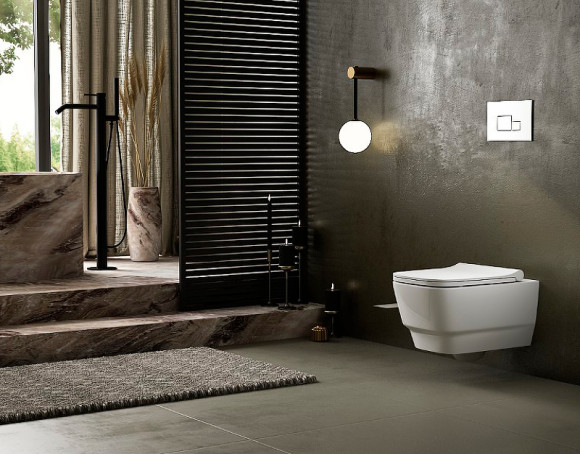 Унитаз Boheme Bello 971-MW подвесной Белый матовый без сиденья