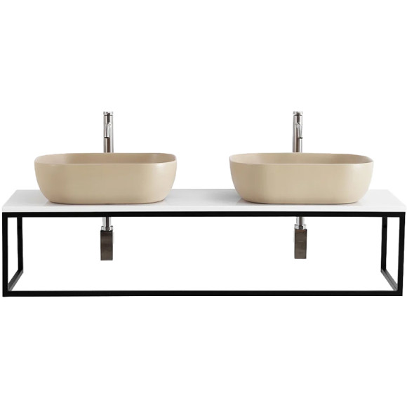 Консоль под раковину BelBagno Etna-Kraft 120 EK-120-ST подвесная Черная матовая Консоль под раковину BelBagno Etna-Kraft 120 EK-120-ST подвесная Черная матовая