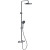 Душевая система Gappo G2495-79 с термостатом Оружейная сталь