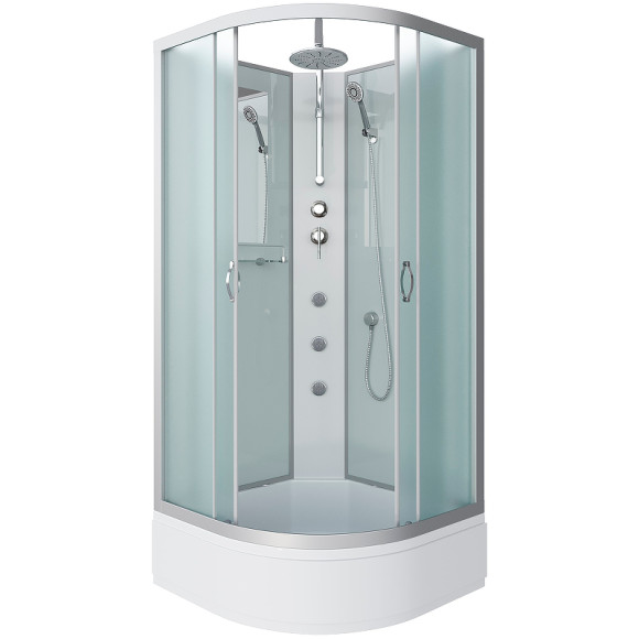 Душевая кабина Niagara Classic 100x100 NG-3302-14BKTG с гидромассажем