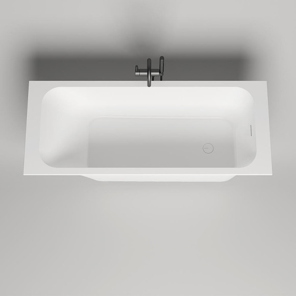 Ванна из искусственного камня Salini Orlanda Kit 180х80 102122M Белая матовая Ванна из искусственного камня Salini Orlanda Kit 180х80 102122M Белая матовая
