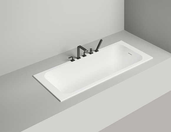 Ванна из искусственного камня Salini Orlanda Kit 180х80 102122M Белая матовая Ванна из искусственного камня Salini Orlanda Kit 180х80 102122M Белая матовая