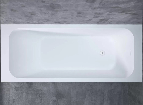 Ванна из искусственного камня Salini Orlanda Kit 180х80 102122M Белая матовая Ванна из искусственного камня Salini Orlanda Kit 180х80 102122M Белая матовая