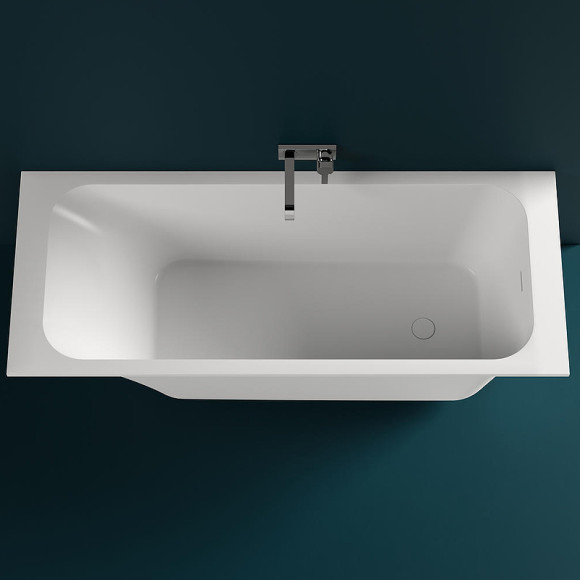 Ванна из искусственного камня Salini Orlanda Kit 180х80 102122M Белая матовая Ванна из искусственного камня Salini Orlanda Kit 180х80 102122M Белая матовая