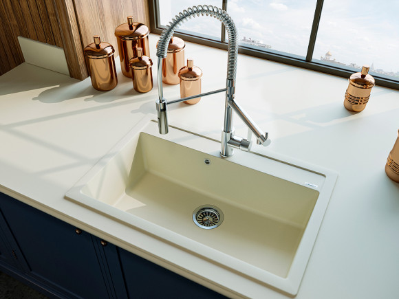 Кухонная мойка Florentina Липси-770 20.440.E0770.105 Коричневая