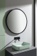 Зеркало Allen Brau Infinity 80 1.21017.BL с подсветкой Черное с сенсорным выключателем Зеркало Allen Brau Infinity 80 1.21017.BL с подсветкой Черное с сенсорным выключателем