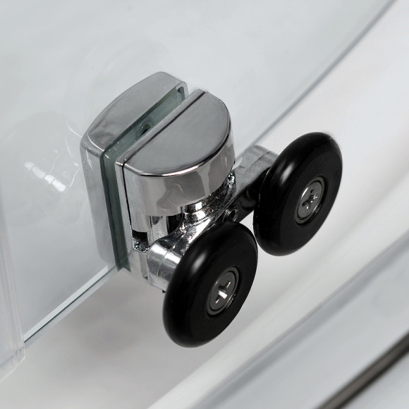 Душевой уголок WasserKRAFT Main 90х90 41S01 профиль Хром стекло прозрачное