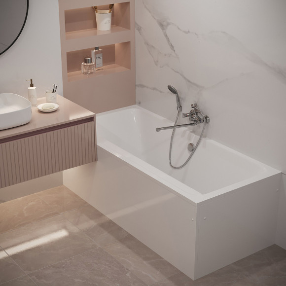 Акриловая ванна Corpa Nera Bellini 180x80 CN05020WH без гидромассажа