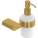 Дозатор для жидкого мыла Cezares Stylus STYLUS-SOIS-V-BORO Брашированное золото Дозатор для жидкого мыла Cezares Stylus STYLUS-SOIS-V-BORO Брашированное золото