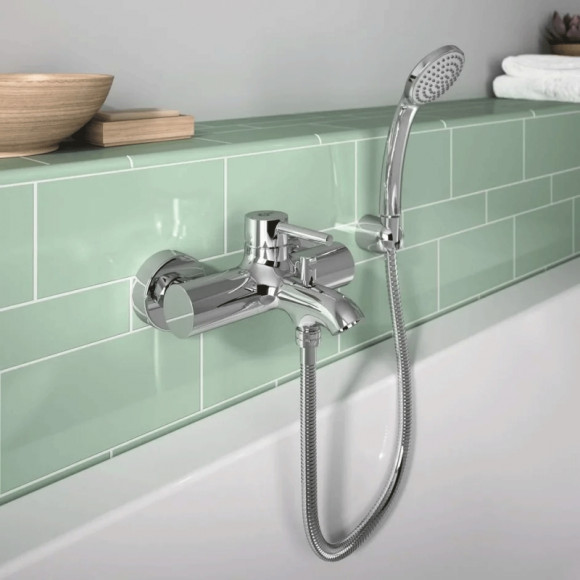 Смеситель для ванны Ideal Standard Ceraline BC270AA Хром Смеситель для ванны Ideal Standard Ceraline BC270AA Хром