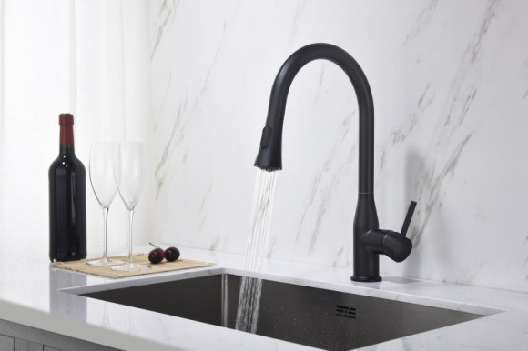Смеситель для кухни Timo Saona 2336/03FL Черный Смеситель для кухни Timo Saona 2336/03FL Черный