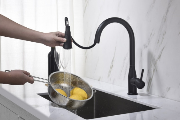 Смеситель для кухни Timo Saona 2336/03FL Черный Смеситель для кухни Timo Saona 2336/03FL Черный