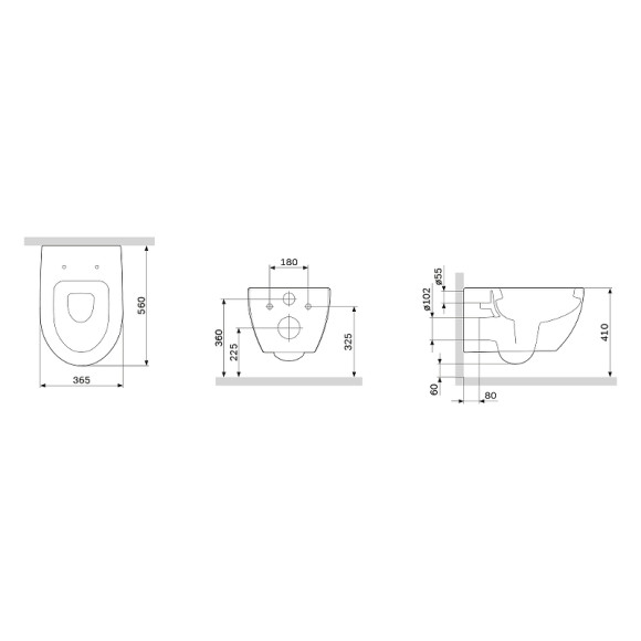 Комплект унитаза AM.PM Awe C111738WH+C117852WH с инсталляцией Grohe Rapid SL 38721001 с сиденьем Микролифт и клавишей смыва Хром