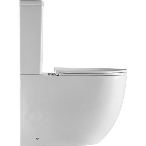 Унитаз компакт D&K Matrix DT1397016 с бачком и сиденьем Микролифт