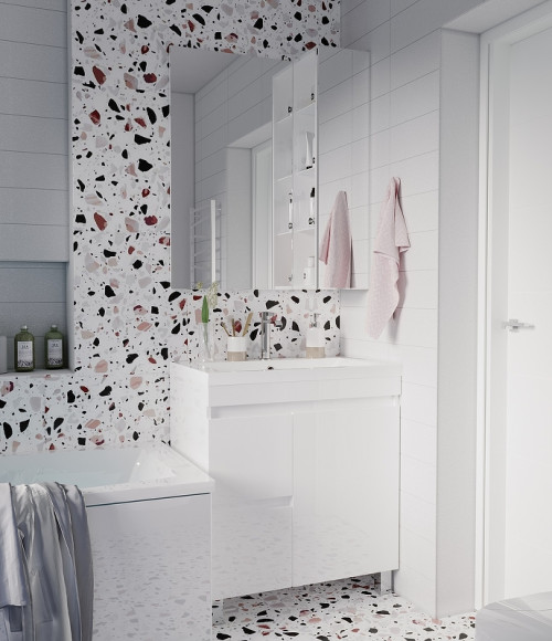 Зеркало 1MarKa Cube 60 У83243 с фацетом Зеркало 1MarKa Cube 60 У83243 с фацетом