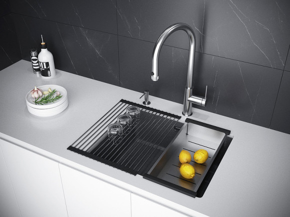 Кухонная мойка Paulmark Lumi 55 UNI LU55-DG Графит Кухонная мойка Paulmark Lumi 55 UNI LU55-DG Графит