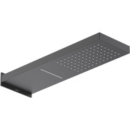 Верхний душ Aquatek 2 jet AQ2085MB Черный матовый