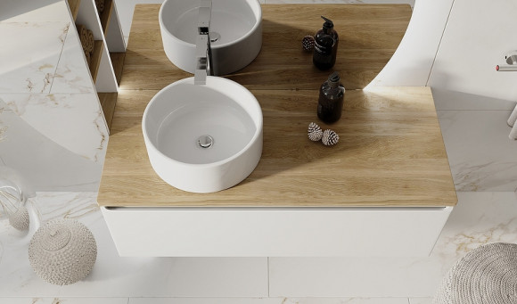 Тумба под раковину Jorno Solis New 120 SolN.01.120/P/W/JR подвесная Белая Тумба под раковину Jorno Solis New 120 SolN.01.120/P/W/JR подвесная Белая