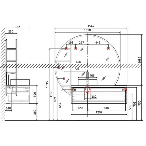 Тумба под раковину Jorno Solis New 120 SolN.01.120/P/W/JR подвесная Белая Тумба под раковину Jorno Solis New 120 SolN.01.120/P/W/JR подвесная Белая