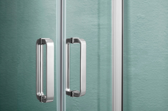 Душевой уголок Aquatek 90х90 AQ ARI RO 09020CH профиль Хром стекло прозрачное