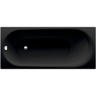 Стальная ванна Bette Comodo 180x80 1251-035 PLUS Черное дерево с шумоизоляцией и антигрязевым покрытием