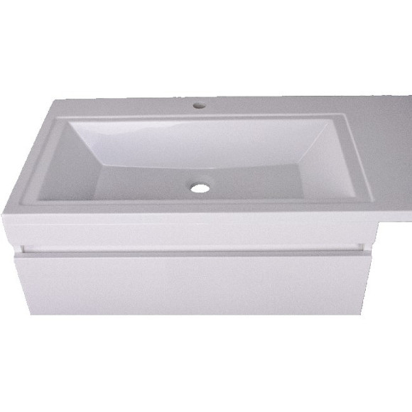 Тумба под раковину Style Line Даллас 130 Люкс Plus СС-00000558 Белая Тумба под раковину Style Line Даллас 130 Люкс Plus СС-00000558 Белая