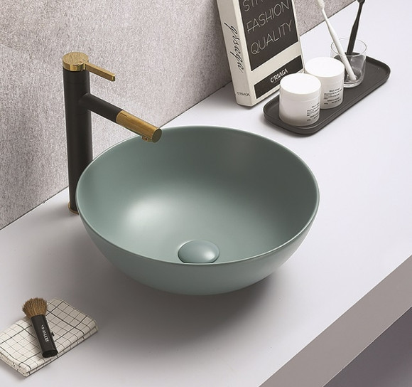 Раковина-чаша CeramaLux 41 104MLG-6 Зеленая