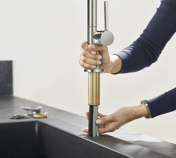 Смеситель для кухни Hansgrohe Talis M54 72801800 Сталь Смеситель для кухни Hansgrohe Talis M54 72801800 Сталь