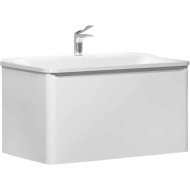 Тумба под раковину Raval Welto 80 Wel.01.80/P/W/RL подвесная Белая