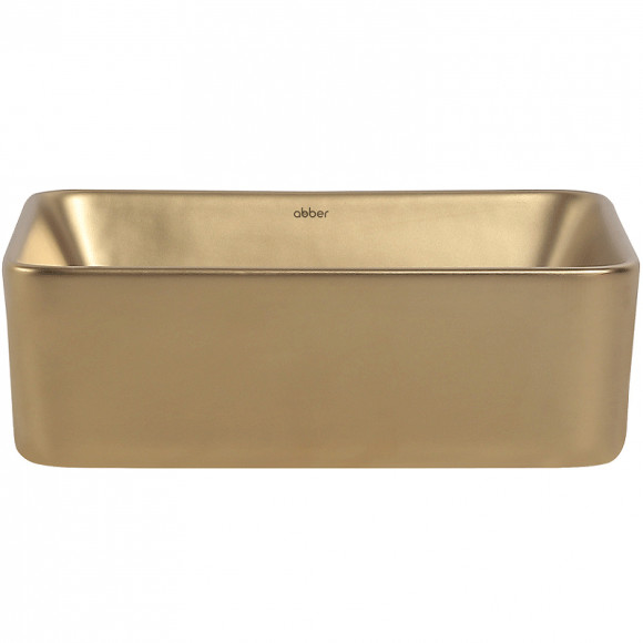 Раковина-чаша Abber Rechteck 40 AC2213MMG Золото матовое Раковина-чаша Abber Rechteck 40 AC2213MMG Золото матовое