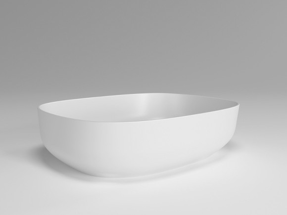 Раковина-чаша Plumberia Selection VELOMA OVAL BO 48x12.5x38 Белая матовая Раковина-чаша Plumberia Selection VELOMA OVAL BO 48x12.5x38 Белая матовая