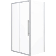 Душевой уголок Esbano Flex 120x90 ESOGF129PSC профиль Хром стекло прозрачное