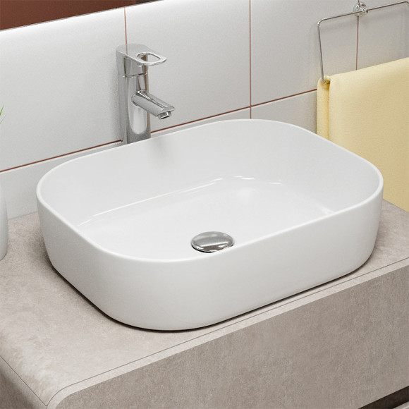 Раковина-чаша Point Афина 50 PN43041 Белая Раковина-чаша Point Афина 50 PN43041 Белая