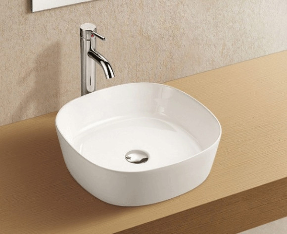 Раковина-чаша WeltWasser Elbach 2198 43 10000003841 Белый глянец