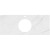 Столешница под раковину Kerama Marazzi Plaza Classic Neo Монте тиберио 120 PL5.SG507120R\120 Белый мрамор