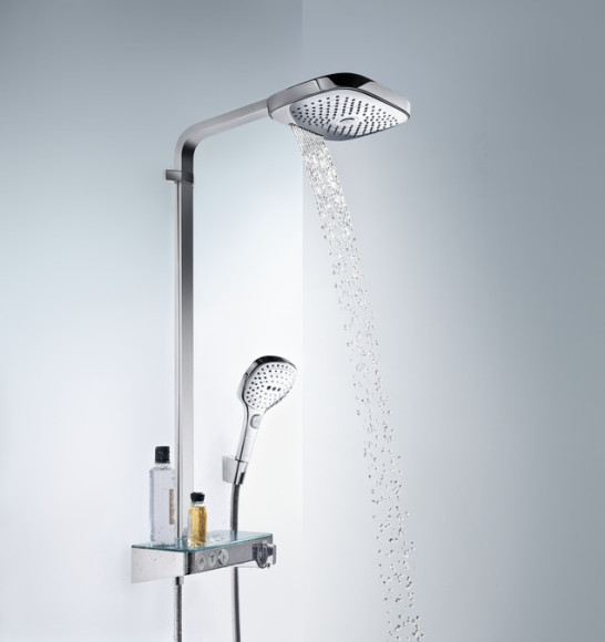 Душевая система Hansgrohe Raindance Select E 27127000 с термостатом Хром Душевая система Hansgrohe Raindance Select E 27127000 с термостатом Хром