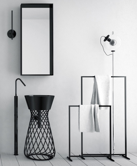 Раковина Artceram Wire 43 WIL001 03 00 Черная Раковина Artceram Wire 43 WIL001 03 00 Черная