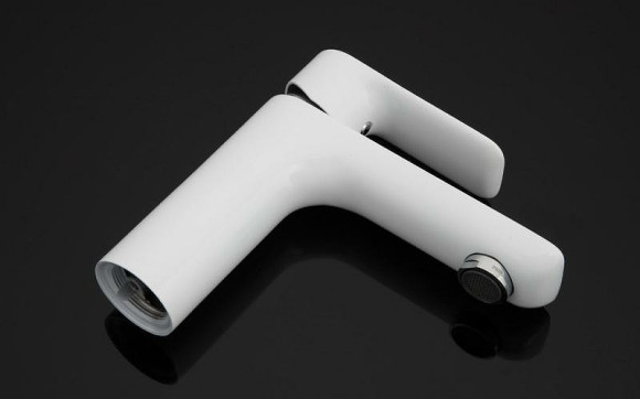 Смеситель для раковины Gappo G48 G1048 Белый Хром Смеситель для раковины Gappo G48 G1048 Белый Хром