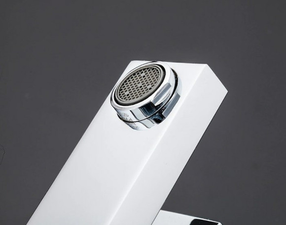 Смеситель для раковины Gappo G48 G1048 Белый Хром Смеситель для раковины Gappo G48 G1048 Белый Хром