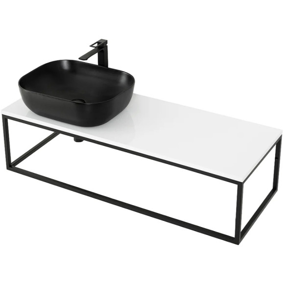 Столешница под раковину BelBagno 120 EK-120-AS-BL-L Bianco Lucido Столешница под раковину BelBagno 120 EK-120-AS-BL-L Bianco Lucido