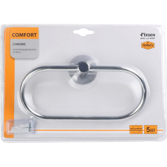 Кольцо для полотенец Fixsen Comfort Chrome FX-85011 Хром Кольцо для полотенец Fixsen Comfort Chrome FX-85011 Хром